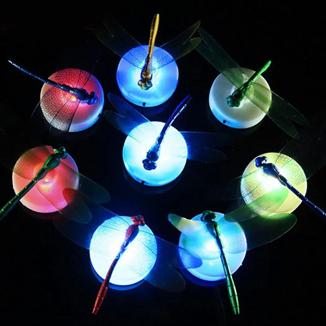 Меняющийся цвет самоклеящийся милый животный светодиодный ночник 3 батарейки LR44