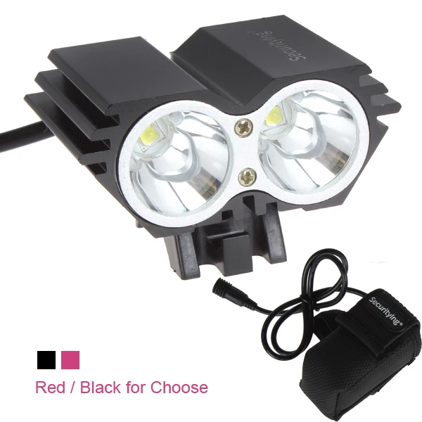 Водонепроницаемый велосипедный налобный фонарь 1200 люмен 2x XM L U2 светодиодный с