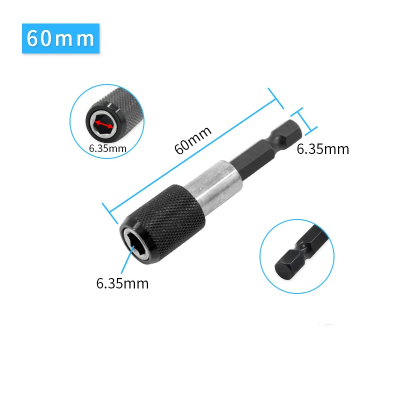 1 шт. Шестигранная ручка электрическая дрель отвертка быстрый адаптер стержень