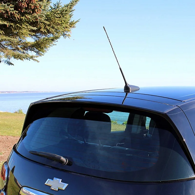 16 &quot16 дюймов авто мачта на крышу стерео радио FM AM усиленный усилитель антенны
