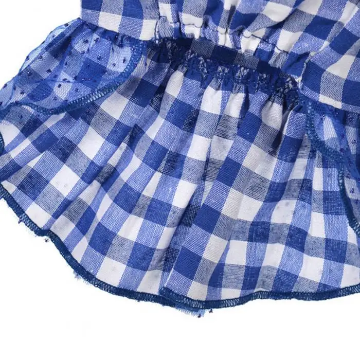 Стиль летняя одежда для собак с бантом из пряжи платья для собак юбка в стиле принцессы одежда для щенков Чихуахуа Тедди Костюмы для домашних животных BS