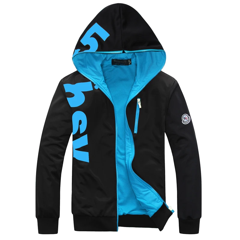Осенняя мужская куртка с капюшоном в Корейском стиле обувь повседневном