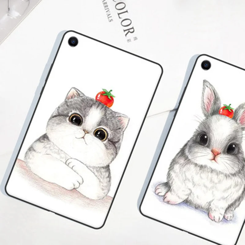 Чехол для xiaomi mi Pad 4 plus чехол мультяшный стиль мягкие чехлы телефонов miPad оболочка |