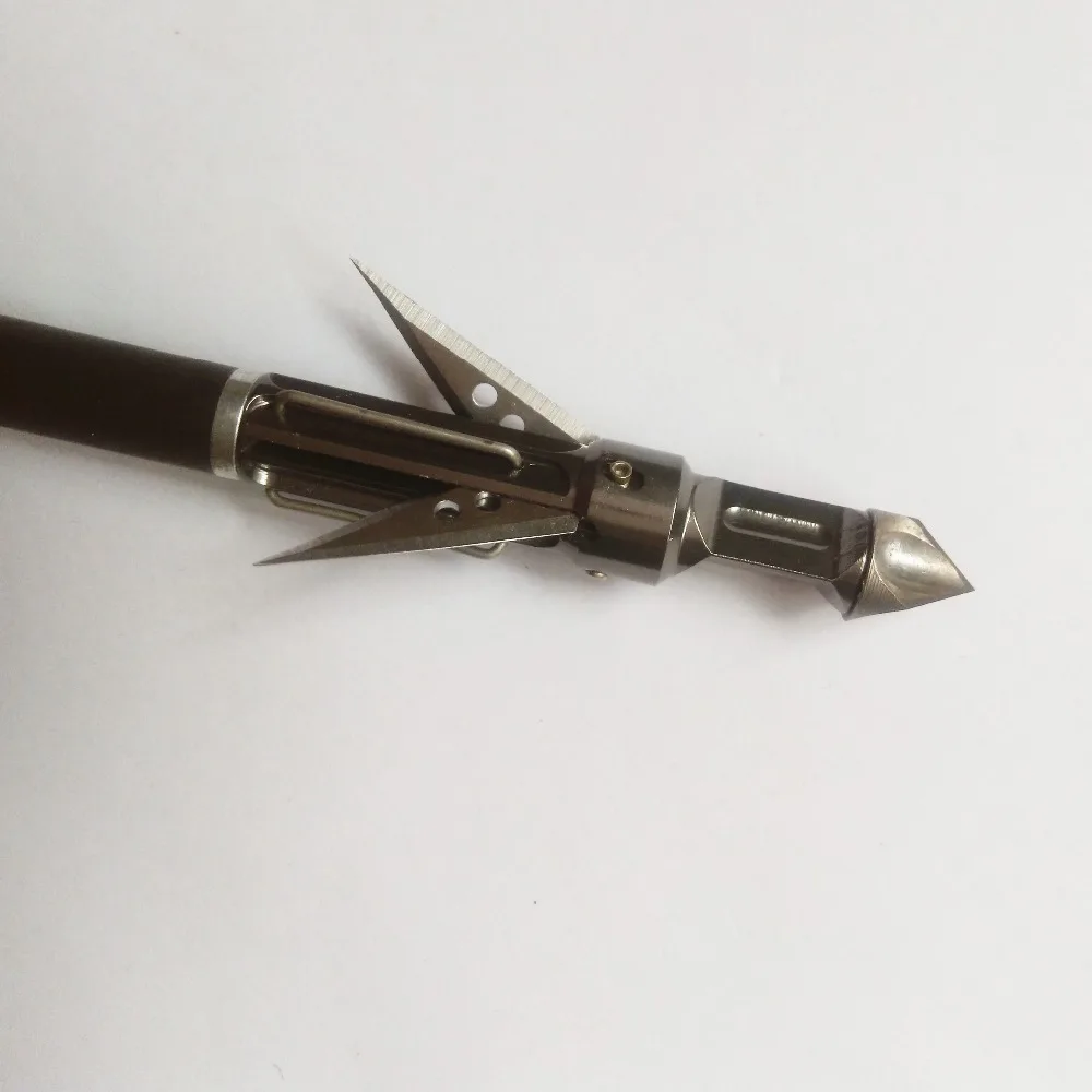 Дым чистый нержавеющая сталь лезвия для наконечников стрел 100 зерна охотничьи