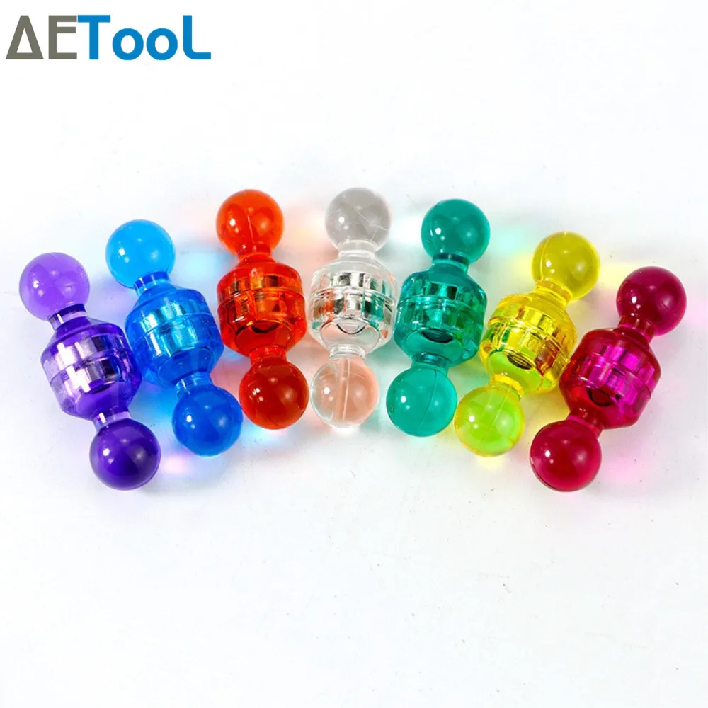 AETool 7 шт./компл. сильный Неодимовый Магниты На Холодильник конусы супер магнит DIY