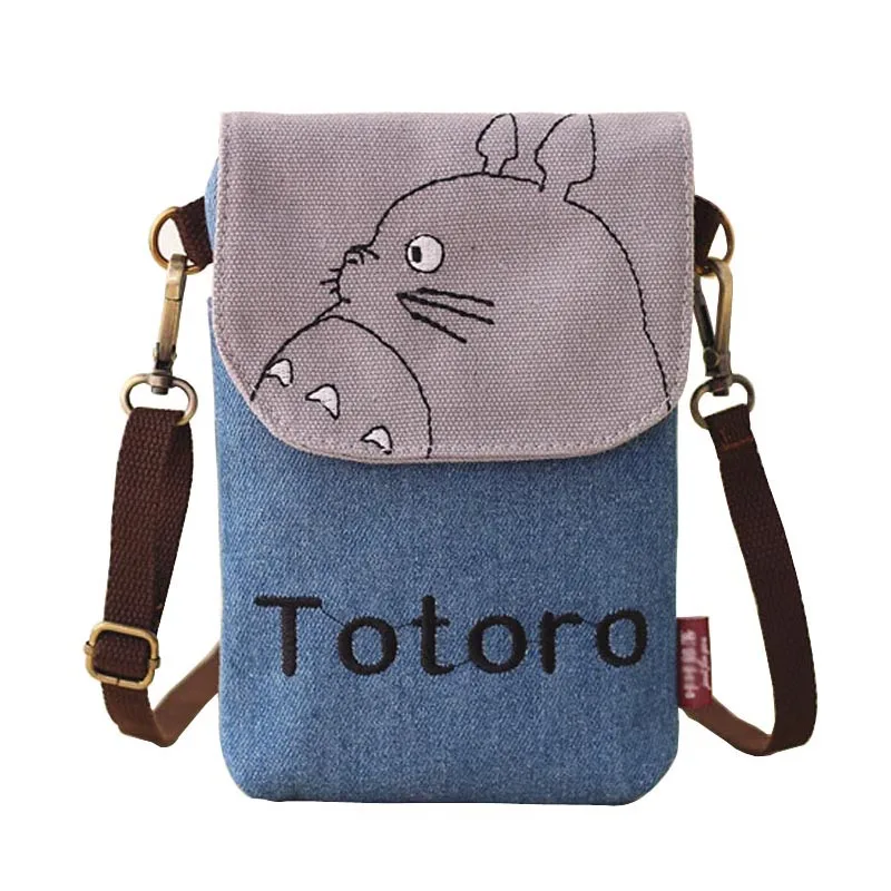 Универсальный холщовый чехол для телефона Тоторо мобильного Xiaomi 3 redmi iPhone 6 6s Plus 5S