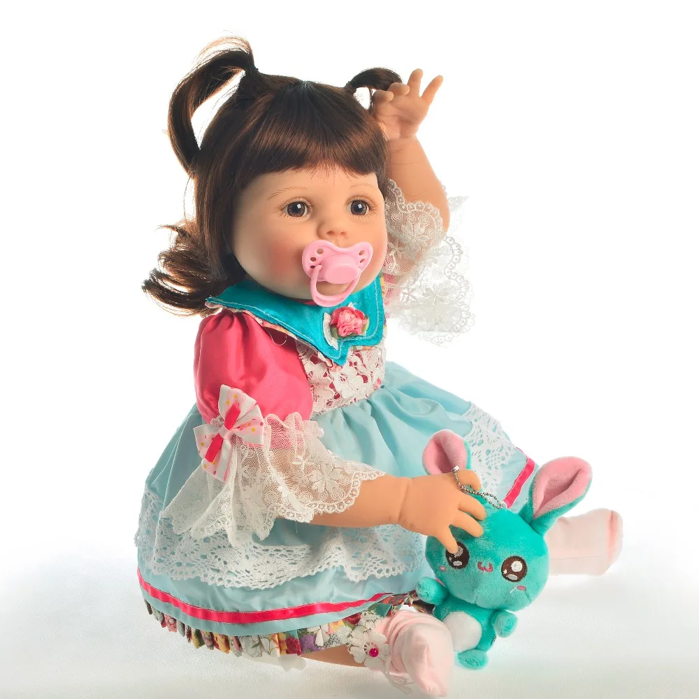 

Кукла BK012 bebe Кукла reborn 55 см Силиконовая Кукла reborn baby dolls com corpo menina Детские куклы lol рождественские подарки llorones