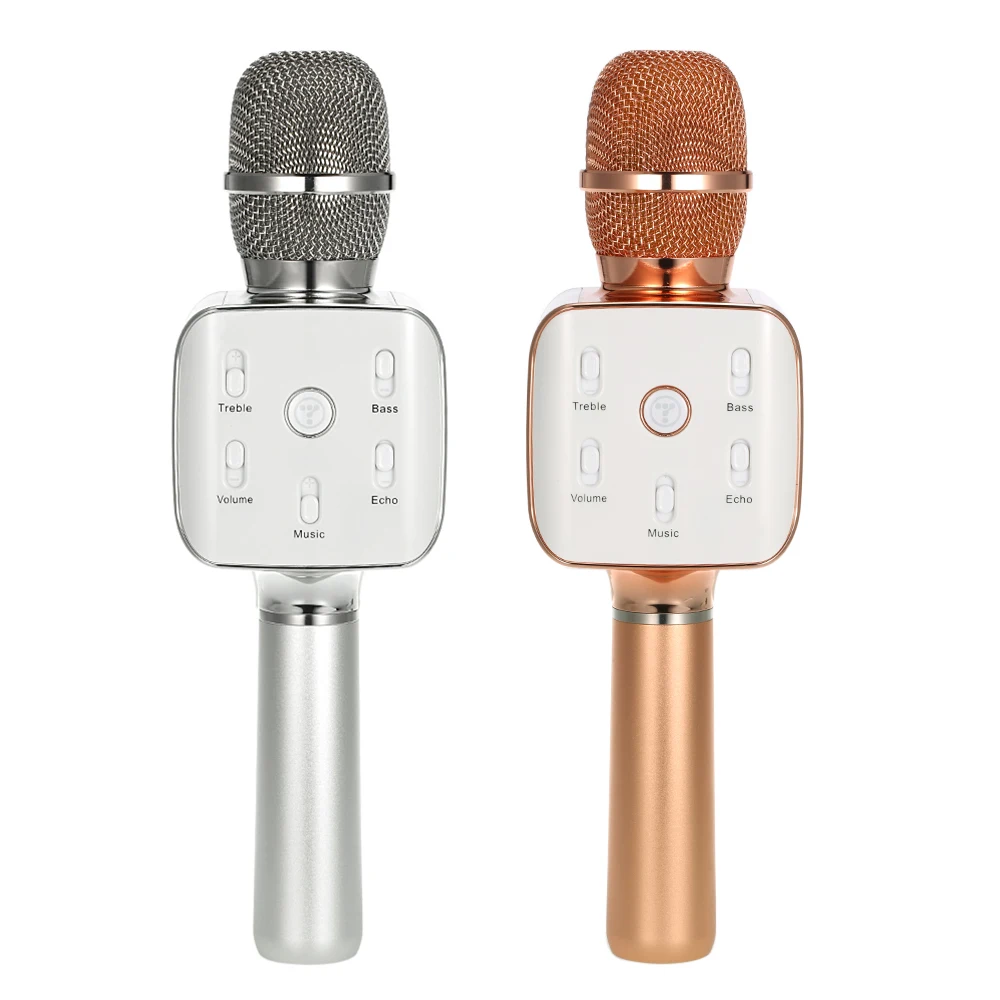 2017 Новый беспроводной караоке плеер Bluetooth конденсаторный микрофон КТВ Поющая