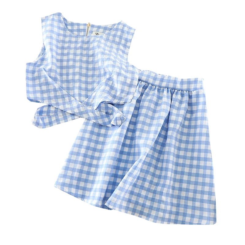 2019 новые модные женские комплект из двух предметов свежий и сладкий жилет Крест