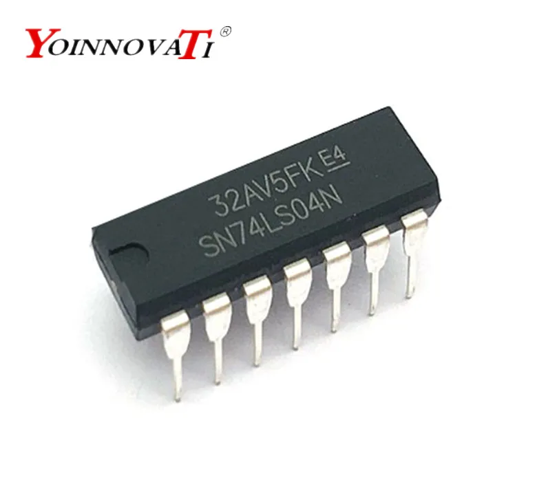 100 шт./лот SN74LS04N SN74LS04 74LS04 шестигранный инвертор DIP-14 IC лучшее качество - купить по