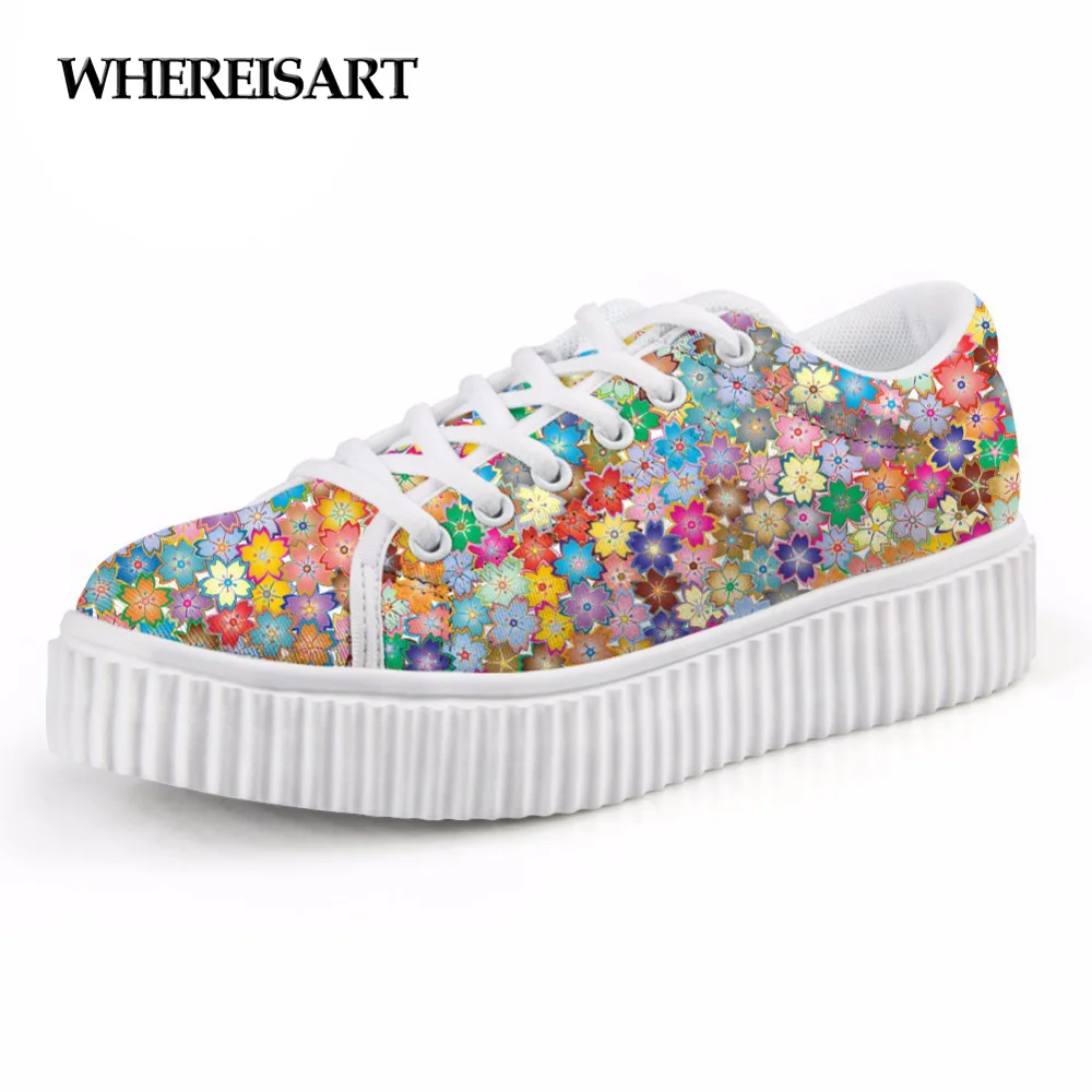 WHEREISART/обувь увеличивающая рост женская обувь с блестками на плоской платформе