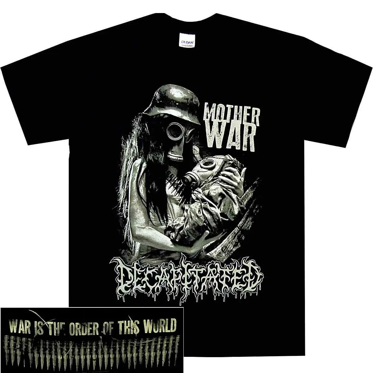 Обезглавлена Мать Войны рубашка SML XL Официальный Футболка Death Metal футболка