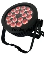 10 pieces 18x10w led par dj slim flat 18 led par cans 4in1 rgbw par led mini waterproof par light