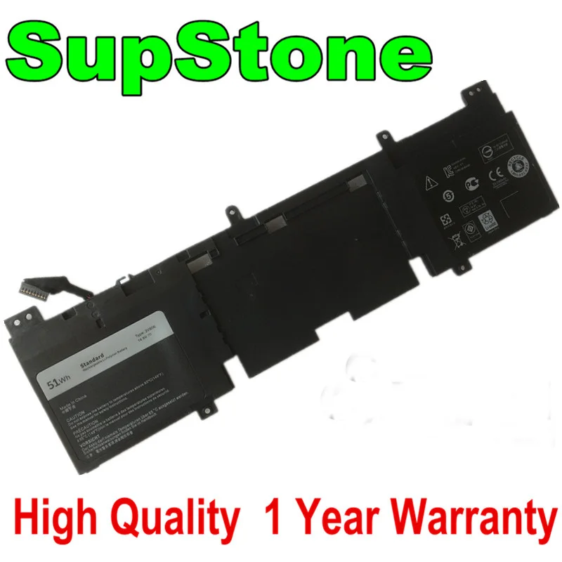

SupStone 51WH New Genuine 3V806 Battery For Dell Alienware 13 R1,R2,ECHO 13,QHD,ALW13ED-2608 1708 1608 3V8O6 2VMGK P56G002 2P9KD