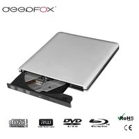 deepfox universal 9 5mm usb3 0 external bluray drive external cddvd rw burner bd rom blu ray player for laptop windows78