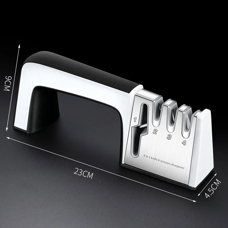 A284 Knife Sharpener Точилка для ножей Профессиональные керамические вольфрамовые алмазные стальные Ножницы кухонные ножи точильный станок система инструмента Прямая поставка - Цвет: A284 Knife Sharpener