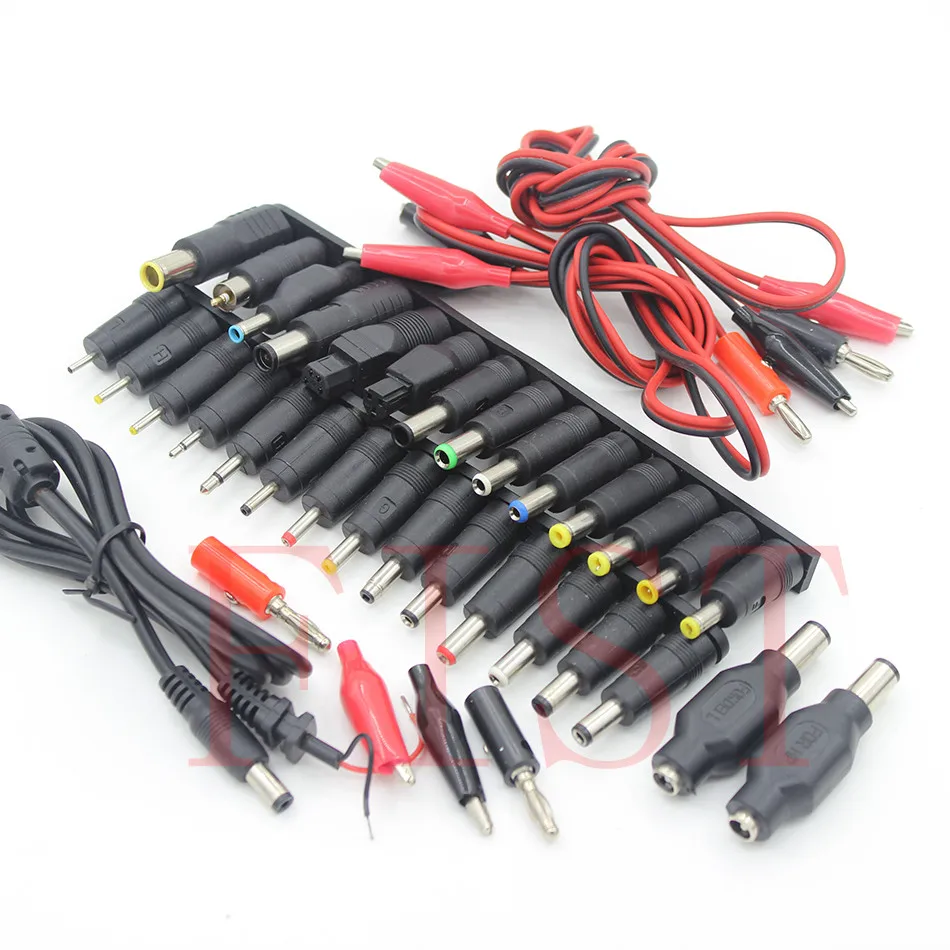 39 шт./компл. Универсальный адаптер источника питания постоянного тока разъем