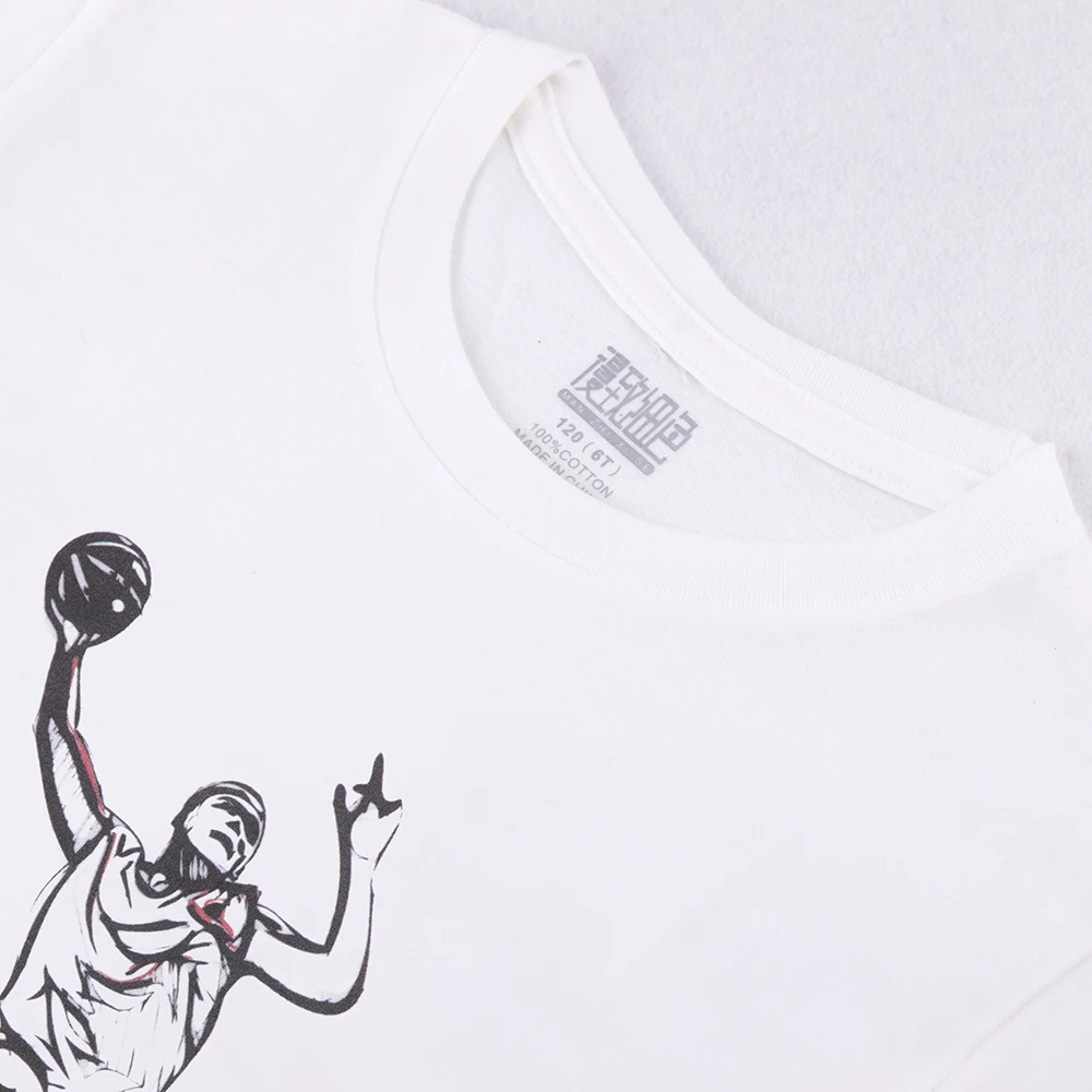 Детская футболка 2019 баскетбольный костюм дизайнерские хлопковые детские