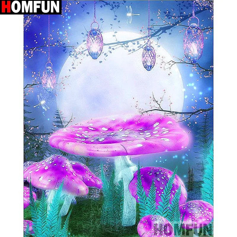 Алмазная живопись HOMFUN A13742 полноразмерная/круглая вышивка 5D сделай сам с