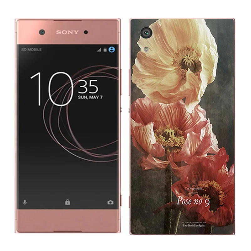 03 Мягкий чехол из ТПУ для sony Xperia XA1, чехол для телефона с пейзажем, чехол s для sony XA1 G3121 G3112 G3123 G3116, двойной чехол 5,0" - Цвет: 03