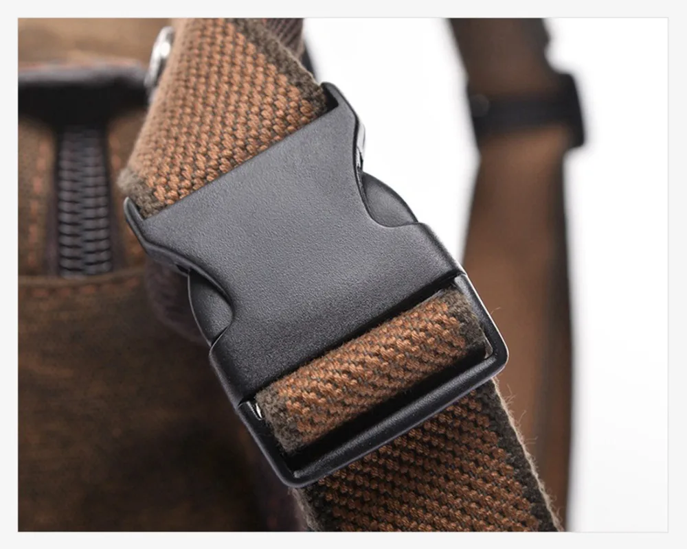 Norbinus Ретро холщовая мотоциклетная сумка на талию поясная плечо пояс для хип хоп