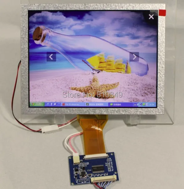 8-дюймовая ЖК-панель LVDS AT080TN52 800*600 + LVDS-TTL Tcon плата = с интерфейсом | Электроника
