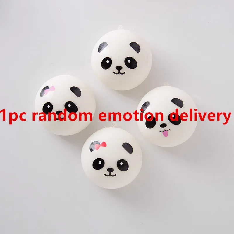panda bread Мягкий Jumbo galaxy peach panda poo мягкий медленно поднимающийся красочный Единорог Мягкий кот гамбургер антистрессовая игрушка для детей и взрослых - Цвет: panda bread