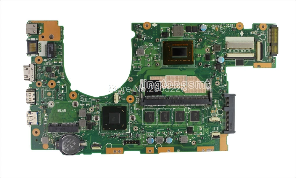 S400CA материнская плата 2117 ЦП для ASUS S400C S400CA S500CA S500C материнская плата для ноутбука S400CA материнская плата S400CA тест материнской платы ОК