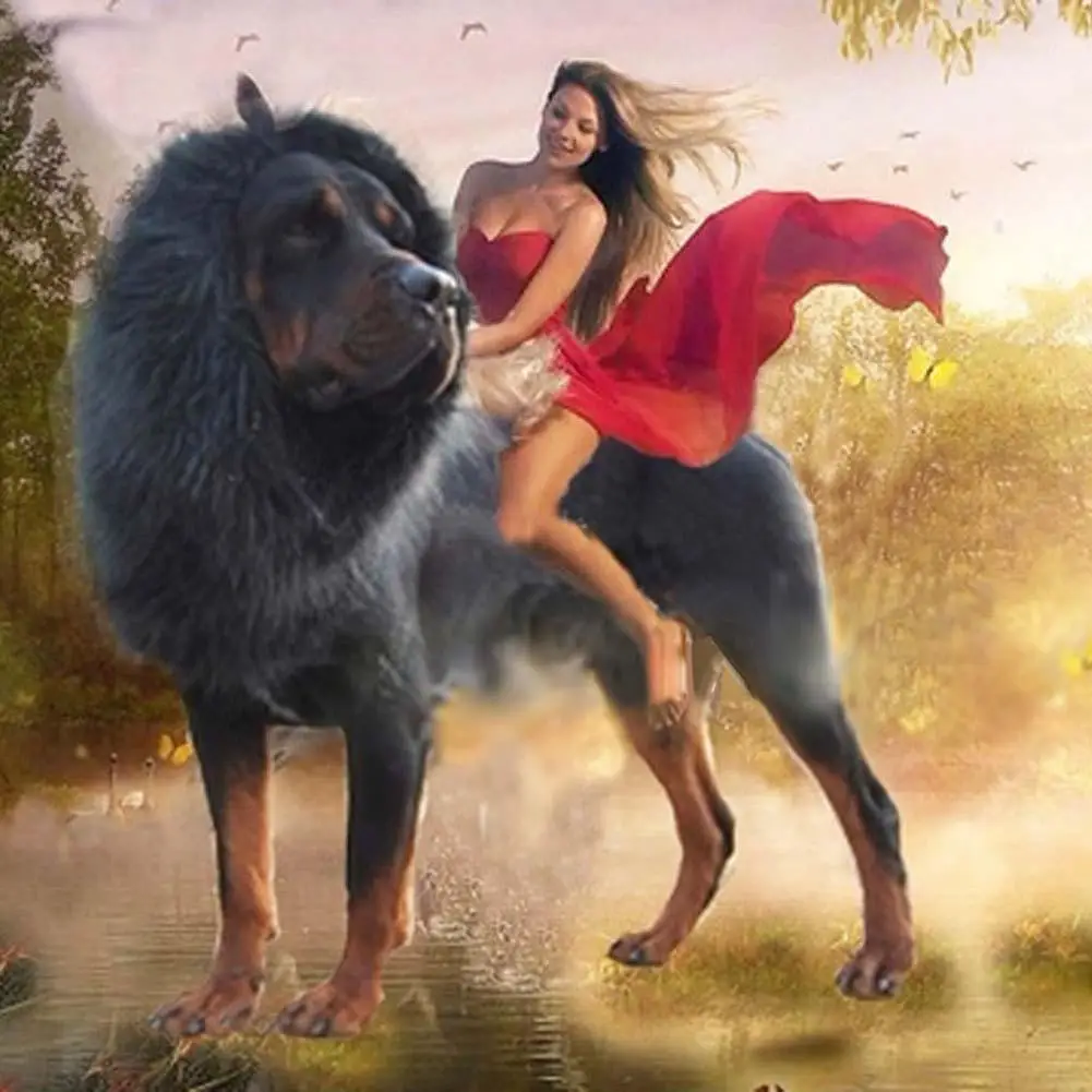 Костюм для домашних животных грива парик собак праздничная вечеринка нарядный