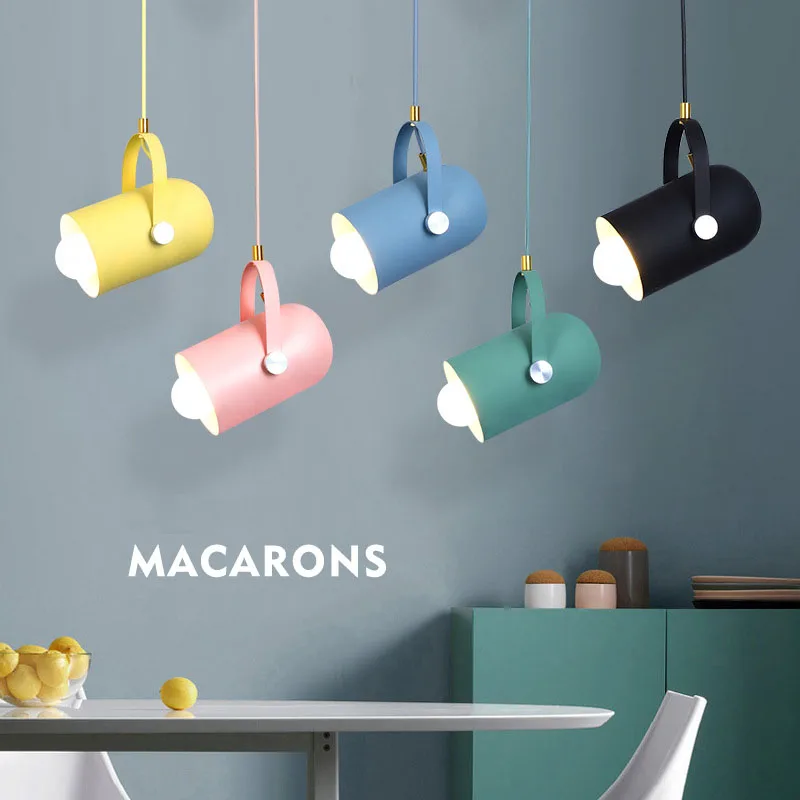 Современные регулируемые подвесные светильники для магазина дома