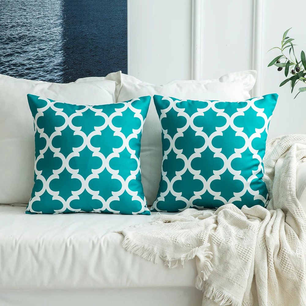 1 шт. декоративный чехол для подушки современный с геометрическим дизайном