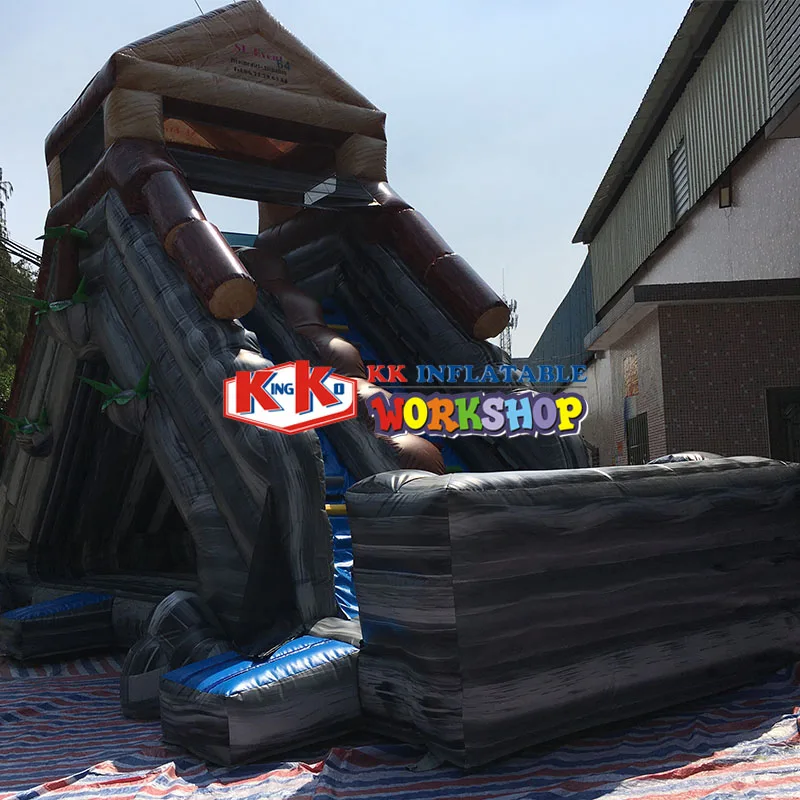 Большая забавная мировая снаряжение надувная горка с индивидуальным