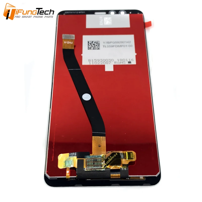 Для Huawei Y9 2018 ЖК дисплей + сенсорный экран в сборе с рамкой 5 93 дюйма для FLA AL00 LA10