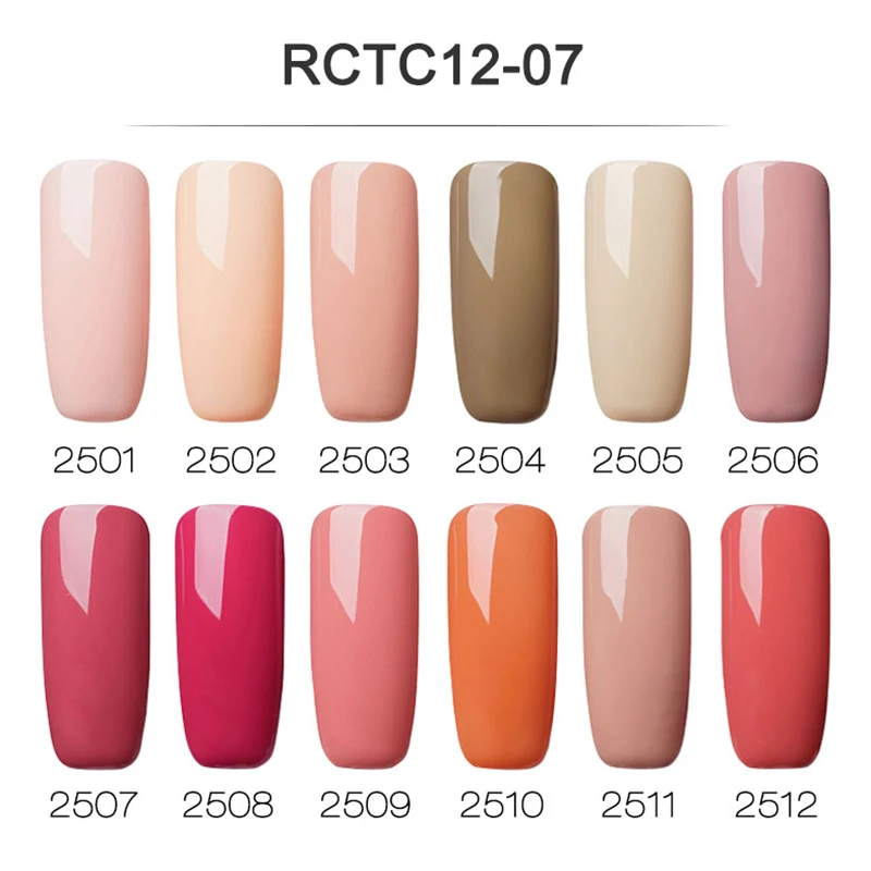 

Hot 12pcs Set Nail Polish Gel DIY Art Long Lasting Manicure Non-toxic Fashion Makeup wyt77