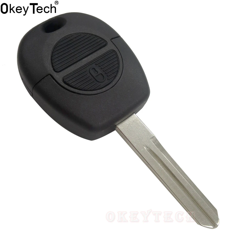OkeyTech 2 кнопки дистанционный Автомобильный ключ оболочка чехол комбинированный