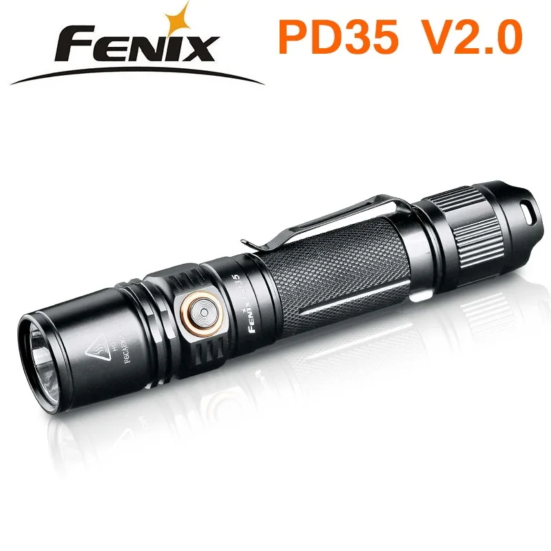 2018 обновления Fenix PD35 V2.0 Cree XP L HI V3 светодиодный 1000 люмен фонарик|Портативные