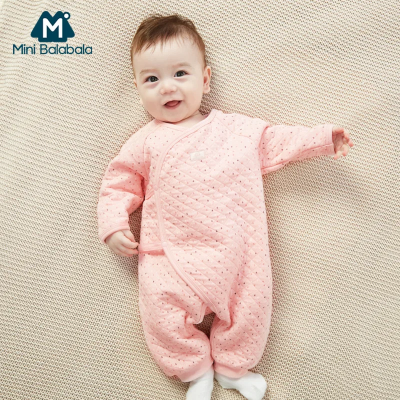 Мини комбинезон balabalaby весна 2019 новая детская одежда хлопковый для маленьких