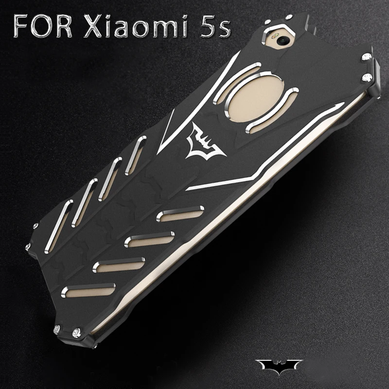 Роскошный Металлический бронированный чехол для xiaomi mi 9 8 se 5s 5C play MAX 2 3 Black Shark 2 алюминиевый чехол с Бэтменом для xiaomi Case