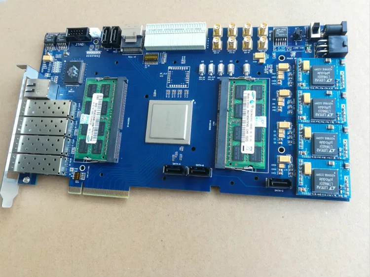 Макетная плата Altera FPGA PCIe макетная Arria V 10 плата|Аксессуары для демонстрационных