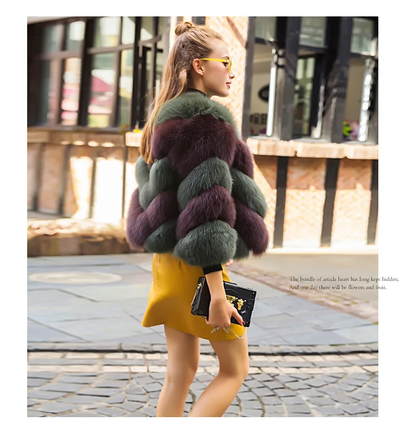 Шуба из искусственного меха женская с треугольным вырезом сексапильная для