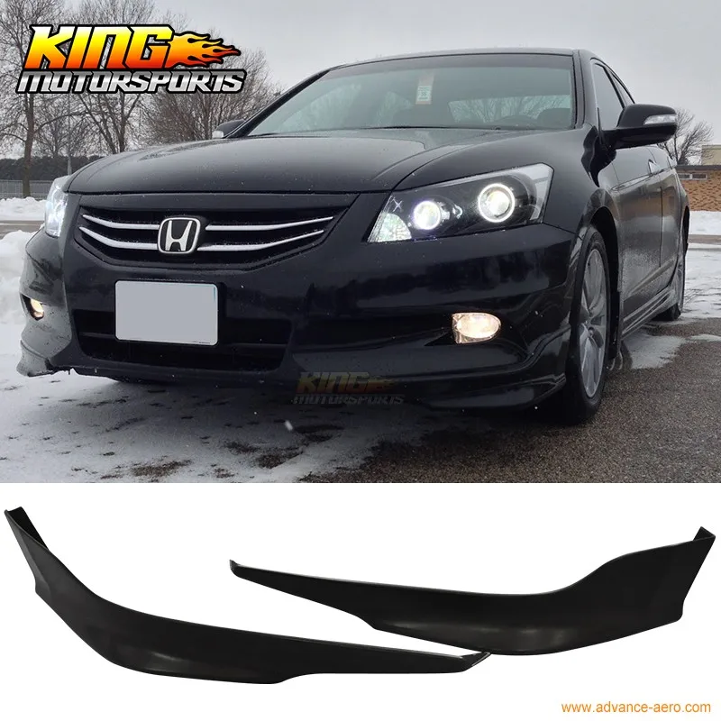Для 2011-2012 Honda Accord Sedan OE-type Уретановый передний бампер спойлер 11 12 PU