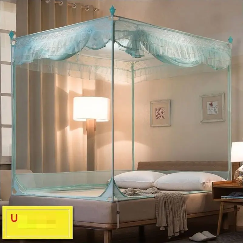 Baldachin Dekoration Декор для комнаты Mosquiteiros Para Cama Adulto кровать освещенная детская Moustiquaire Mosquitera навес Klamboe москитная сетка - Цвет: MODEL U