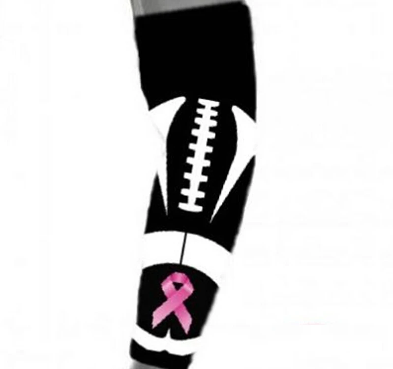 Новый дизайн спортивный Цифровой Камуфляжный Рукав для футбола молочного цвета