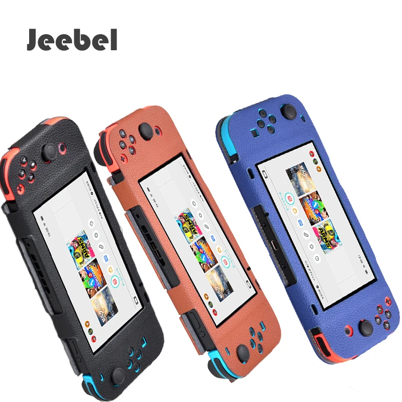 Jeebel NS NAND Switch кожаный чехол для консоли геймпад Joy-Con удобный игровой опыт