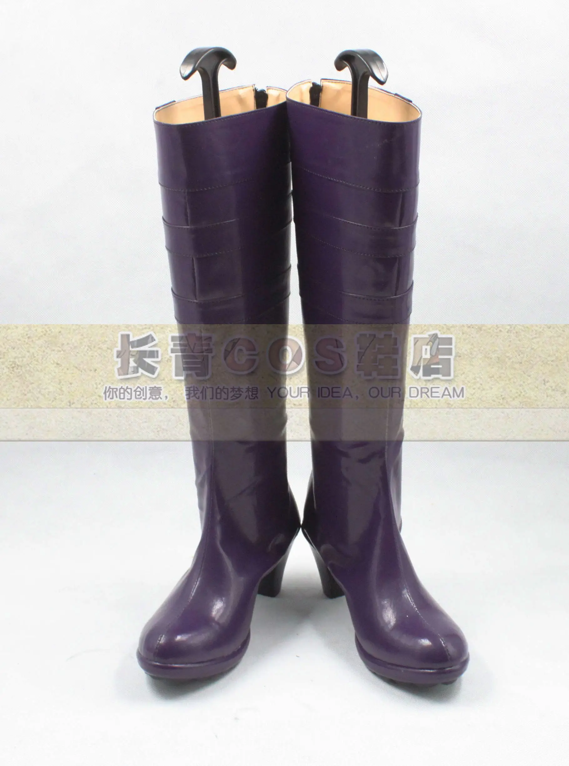 

Темно-фиолетовая обувь для косплея из аниме «Danganronpa Kirigiri Kyouko cos»