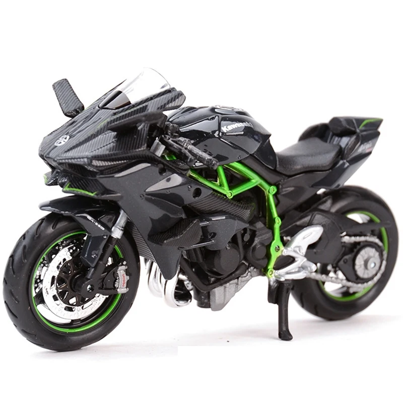 Фото Литая мотоцикл из сплава для модели Ducati 1199, дорожный гоночный локомотив с базой в масштабе 1:18, детская коллекция, декоративные игрушки №2