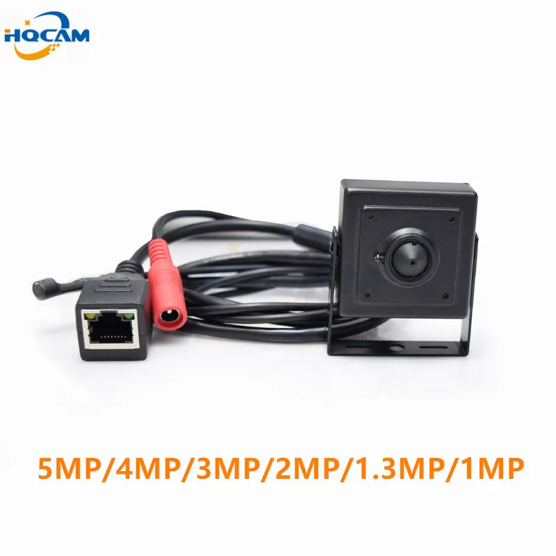 HQCAM 2,8 мм объектив Мини ip камера 720P домашняя система безопасности cctv камеры скрытого видеонаблюдения небольшой hd внешний микрофон onvif 2,0 Видео p2p cam