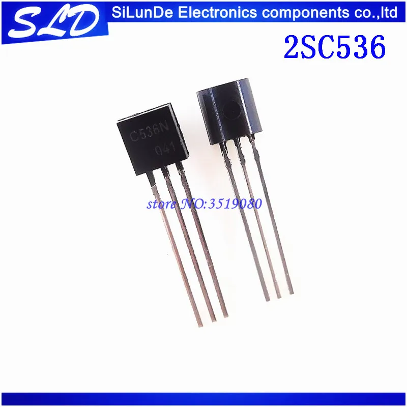 

50pcs/lot 2SC536 TO-92 C536 40V 100MA NPN transistor new and original In Stock