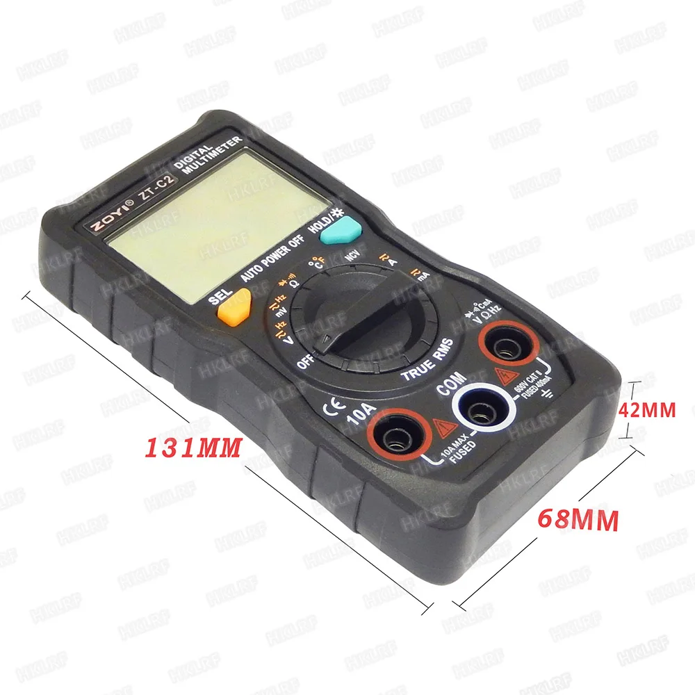 Цифровой мультиметр ZOTEK ZT C2 C1 с автоматическим выбором диапазона температуры