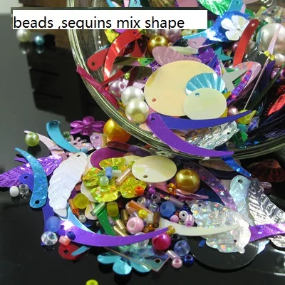 Новые бусины или блестки для одежды сумки и детский Набор творчества ручная